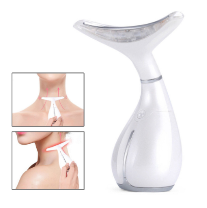 ZENEVIVE Sculpt neck firming device with neck and jaw usage diagram
