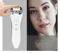 ZENEVIVE Lift heat lifting facial device in use along the jawline
